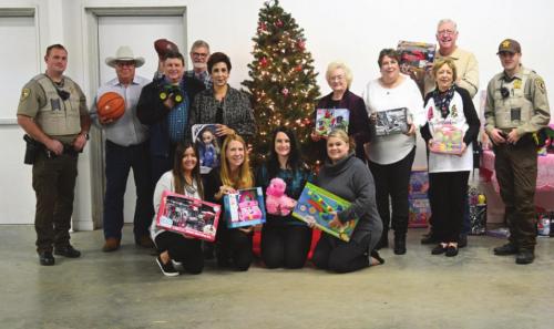 Fair Association Gives to Deputy Santa