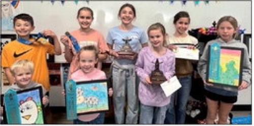 Congrats to all of the Fayetteville ISD Houston Livestock Show Art finalists.