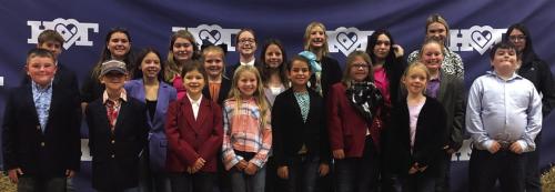 Fayette County 4-H members who competed at the State Fair.