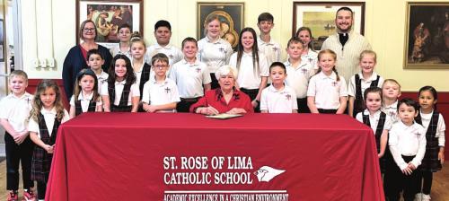 Catholic Schools Week at St. Rose of Lima