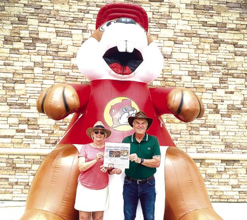 Record Visits the Largest Buc-ee’s