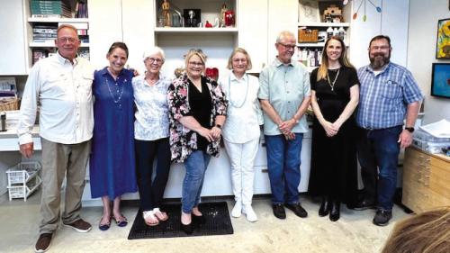 Fayetteville Lions Club newly installed 2025-26 officers.