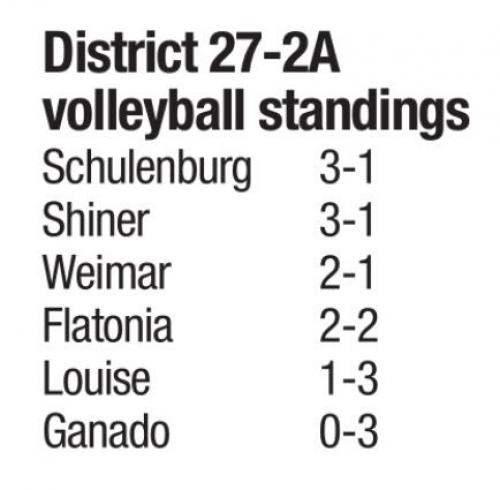 Schulenburg, Fayetteville, Flatonia Win District Matches