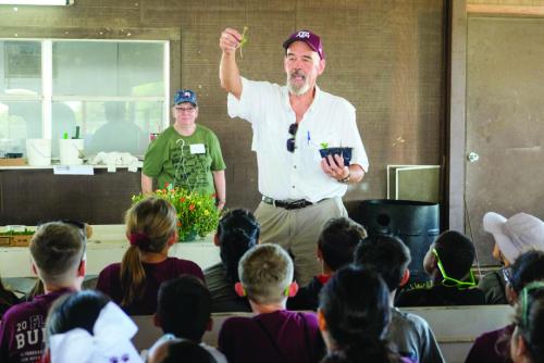 Ag Day Held at Fayette County Fairgrounds for Local 4th Graders
