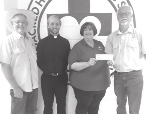 KCs Donate to Sacred Heart