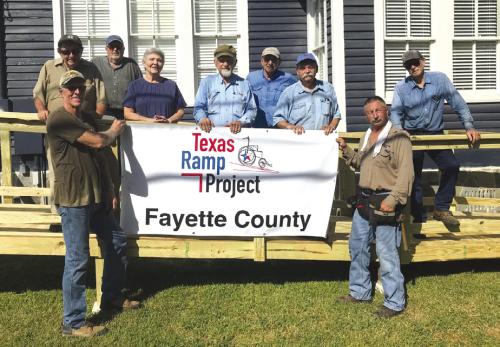 Texas Ramp Project Builds in La Grange