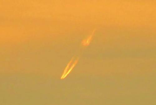 Comet Captured in Photo