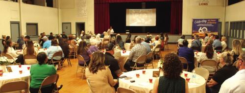 Attendees at Thursday’s 60th Anniversary Luncheon for Combined Community Action.