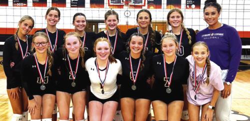 JV Lady Leps Second in Schulenburg