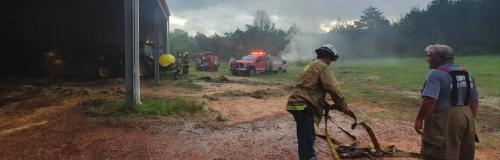 Ledbetter Fire Quickly Contained