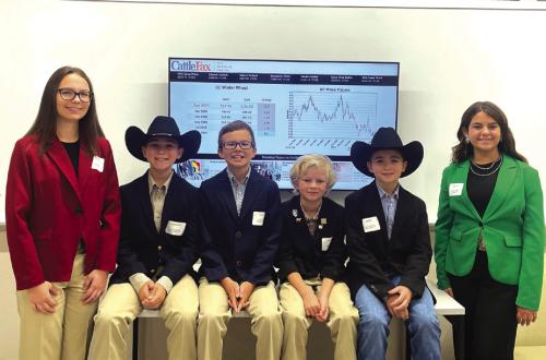 Fayette County 4-H Compete in Texas Cattle Feeders Association Junior Fed Beef Challenge