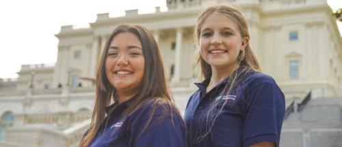 Rylynn Thumann of Weimar, and Reagan Moreau of Round Top, were chosen to participate in the 2024 Government-in-Action-Youth Tour to Washington, D.C. You could be next. Apply today.