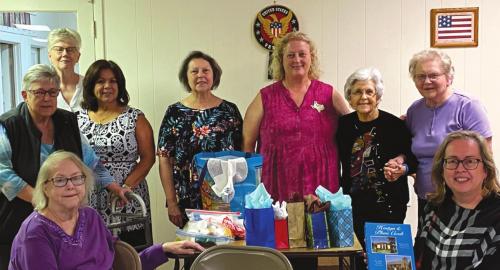 District President Visits VFW Auxiliary