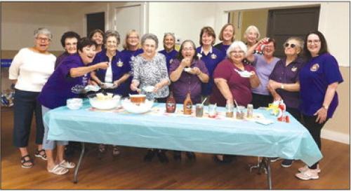 CDA Holds Ice Cream Social in Flatonia