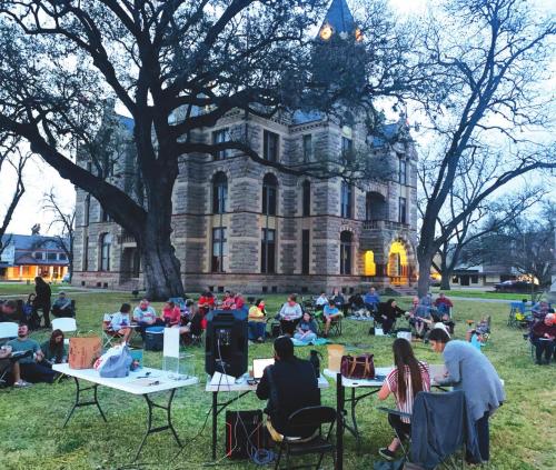Trivia Night on Courthouse Lawn