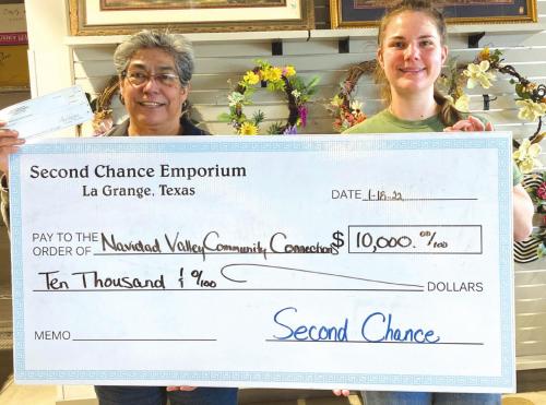 Navidad Valley Community Connections Receives $10,000 Second Chance Grant