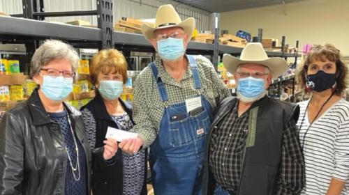 Hostyn KJT Society No. 3 Presents Local Donations