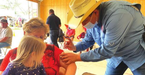 Fayette County Emergency Management Chief Craig Moreau was able to personally vaccinate his mother last Wednesday at the vaccination event in Warrenton. “Pretty special day,” Moreau said. “I vaccinated my mom, with my youngest daughter looking on. My mom had a severe hospitalization with COVID in December and we didn’t know if she would make it.”