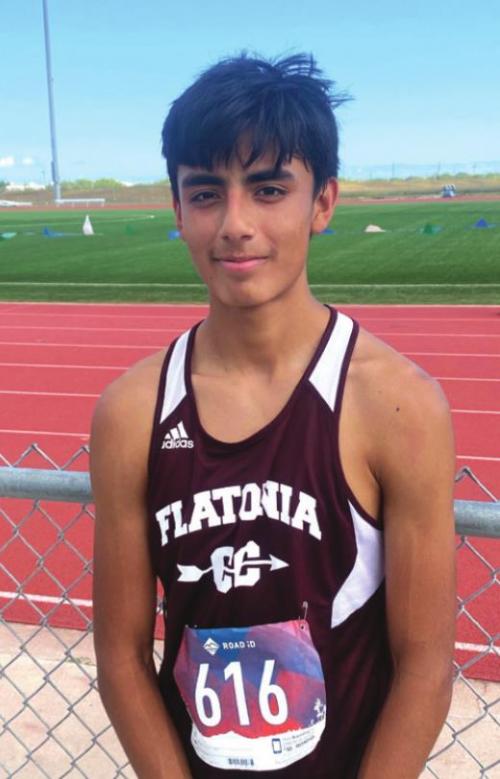 Flatonia’s Oscar Guerrero has advanced to the state cross country meet.