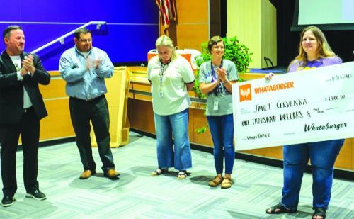 Cervenka Named What-A-Teacher