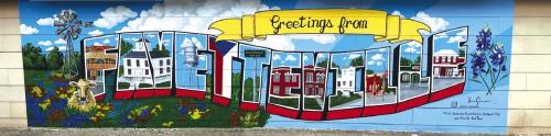 Stop by and check out the recently completed 7’x 24’ mural on the side of the Fayetteville store. Local artist Susan Grooms skillfully depicted the rich history and culture of Fayetteville.