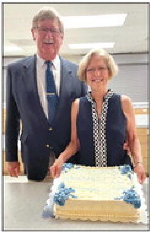 Diann Pietsch retired after 30 years of teaching Sunday School at Holy Cross in Warda.