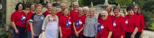 Retired Teachers Visit Festival Hill