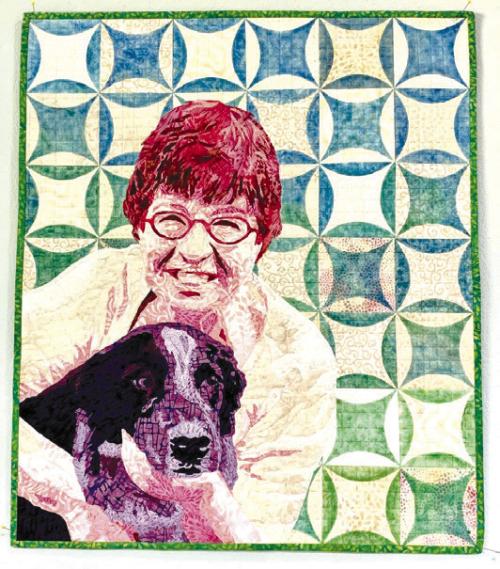 Quilt up for raffle.