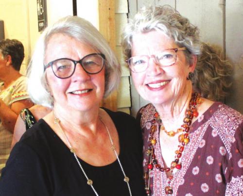 Grace Fruge and Pam Hurst, co-chairwomen of the Fashion Fling.
