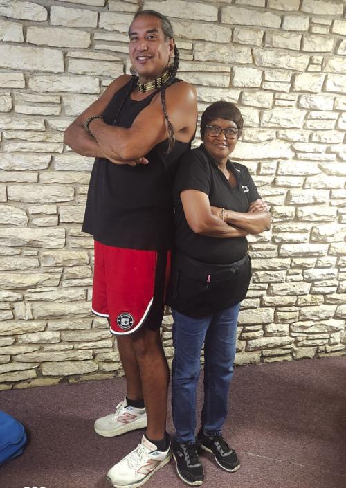 Mayor Meets a ‘Big’ Star