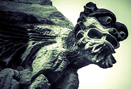 Have you ever looked up when you’ve been outside the Fayette County Courthouse in La Grange? If you have, you may have noticed the unique architectural gargoyles that are part of the upper exterior of the structure. Local artist/photographer J.P. Kelly recently shared this photo with us that really shows off a close up of one of the gargoyles. He entitled his photo, “Guardian of The La Grange Courthouse.”
