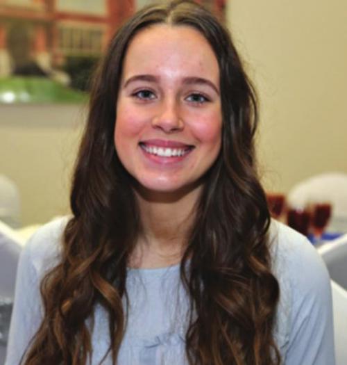 Madison Carpenter, a psychology major from La Grange had financial help at Blinn in the form of the Rudolph and LaThel Schroeder Scholarship.