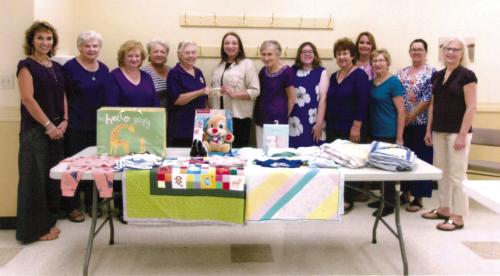Catholic Daughters Donate to Family Crisis