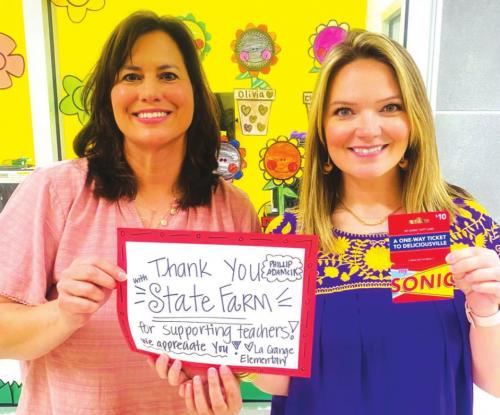 Local Businesses Give Gift Cards for Teacher Appreciation Week at LGISD