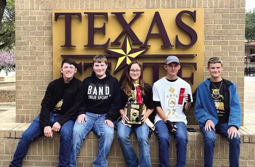 The LHS Polka Band competed at the UIL State German Competition at Texas State University in San Marcos. They performed five selections, and took home the 2nd Place trophy.