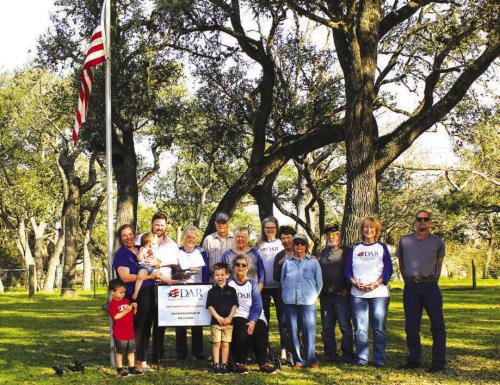 Pictured are Roxanne, Emilie, and Zachary Zahradnik, Judy and David Zachmeyer, Marti Herring, Dianne Gordon, Donna Pustejovsky, Joann Locklin, Rick and Stephanie Mattix, and Glen Strey; front row: Calvin and Luke Zahradnik and Nelma Strey.