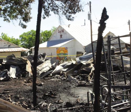 Downtown Warrenton Scorched by Fire