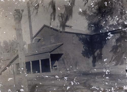 This unidentified cotton gin was located in Fayette County, possibly in the Hostyn area. Please contact the Fayette Heritage Museum &amp; Archives at (979) 968-3765 and ask for Rox Ann or email archives@cityoflg.com if you recognize it.