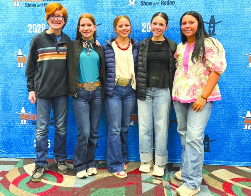 Several Fayette County 4-H members competed in the Houston Livestock Show &amp; Rodeo Ag Product ID Contest on Wednesday, March 18. The Fayette County Junior Senior placed 15th overall. Team members consisted of Kylee Hoffmann, Addison Berckenhoff, Logan Poncik and Allyson Kibby. Judging as individuals in the Junior Division included Clay Hoffmann and Alexis Berckenhoff. Pictured are; Clay Hoffmann, Kylee Hoffmann, Alexis Berckenhoff , Addison Berckenhoff, and Allyson Kibby. Not pictured was Logan Poncik.