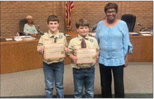 Scouts Witness a Wide - Ranging Council Meeting