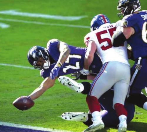 Dobbins Has Ravens on Verge of Playoffs