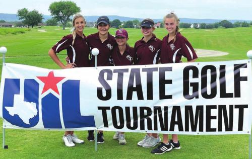 Flatonia Girls Golf Team at State