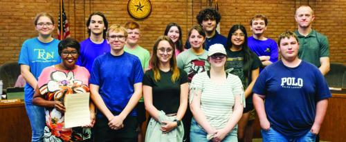 LHS Band Honored by City Council