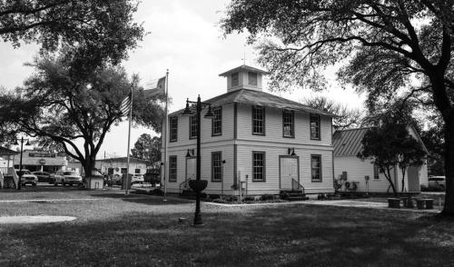 Fayette County is developing a deed to transfer ownership of the Round Top precinct courthouse to the Town of Round Top with restrictions to protect its preservation. Photo by Andy Behlen
