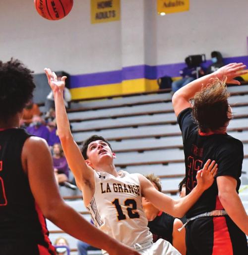 La Grange’s Caden Cooper took home district Offensive MVP honors this season. Photo by Stephanie Steinhauser