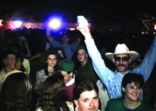 A rowdy crowd at New Bielau back in 1991. Recognize anyone?