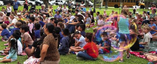 Bubble Fun Kicks Off Library Summer Programs