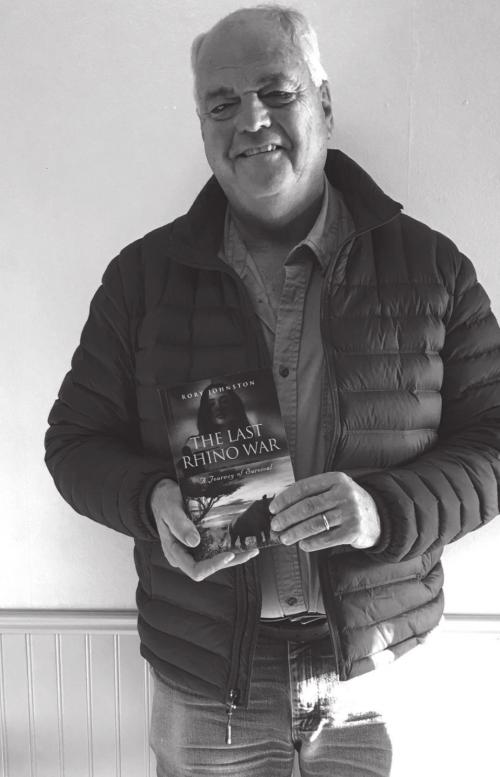 Local Hopes His Latest Book Will Bring Attention to Plight of Rhinos