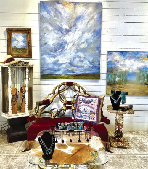 Some examples of the items Pure Art Gallery on the Square in Fayetteville.