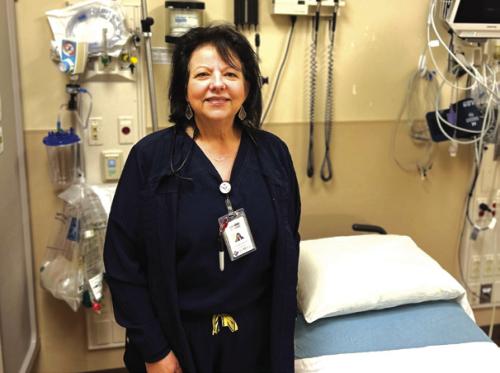 Laurie Quitta, RN, Director of Emergency Services, St. Mark’s Medical Center.